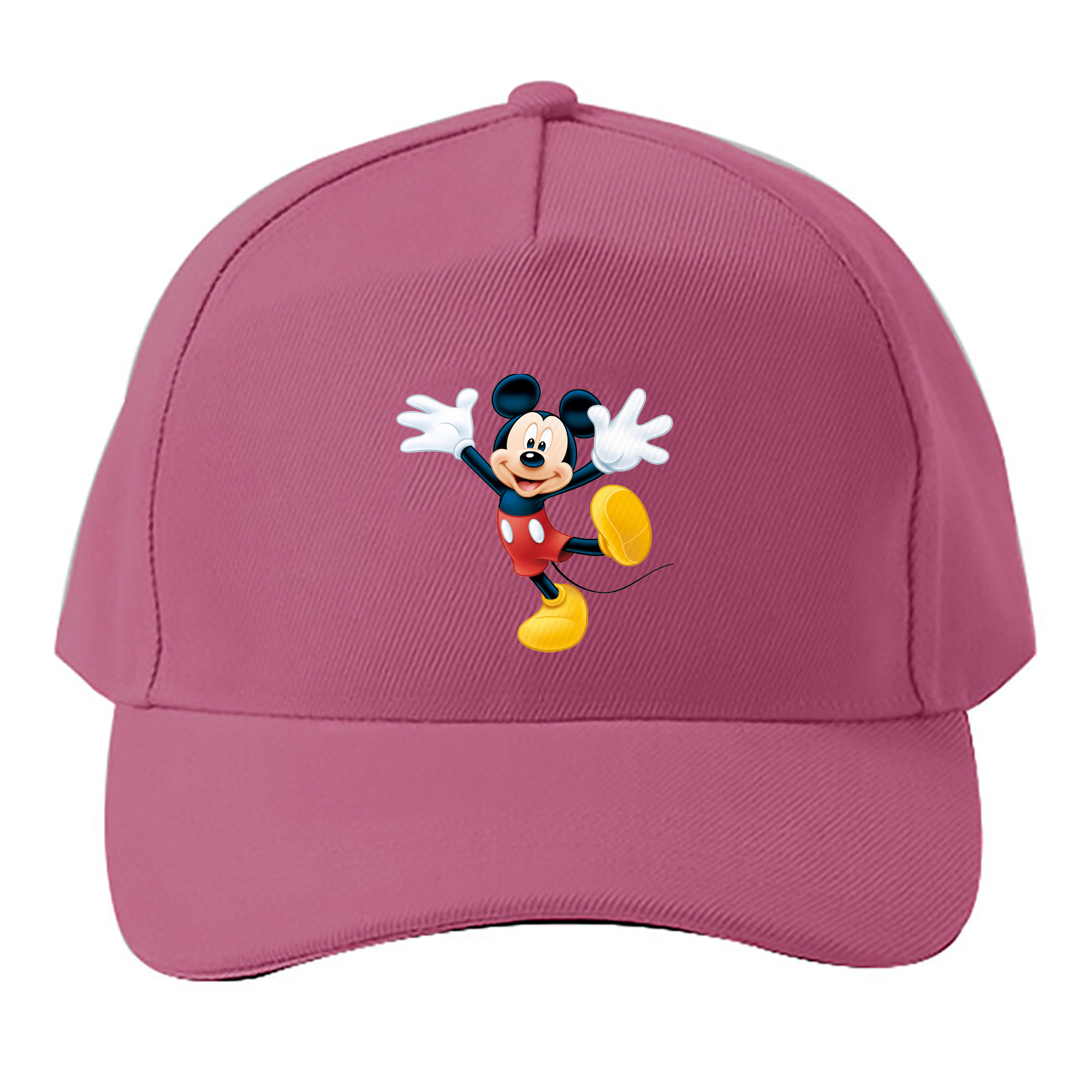 （画像用） ミッキーマウス Mickey Mouse ベースボールキャップ 綿100％ 男女兼用 帽子 スポーツ